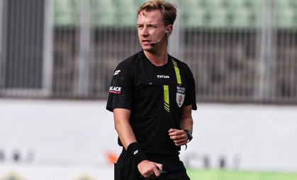 Aleksander Kozieł sędzią meczu Warta - GKS 